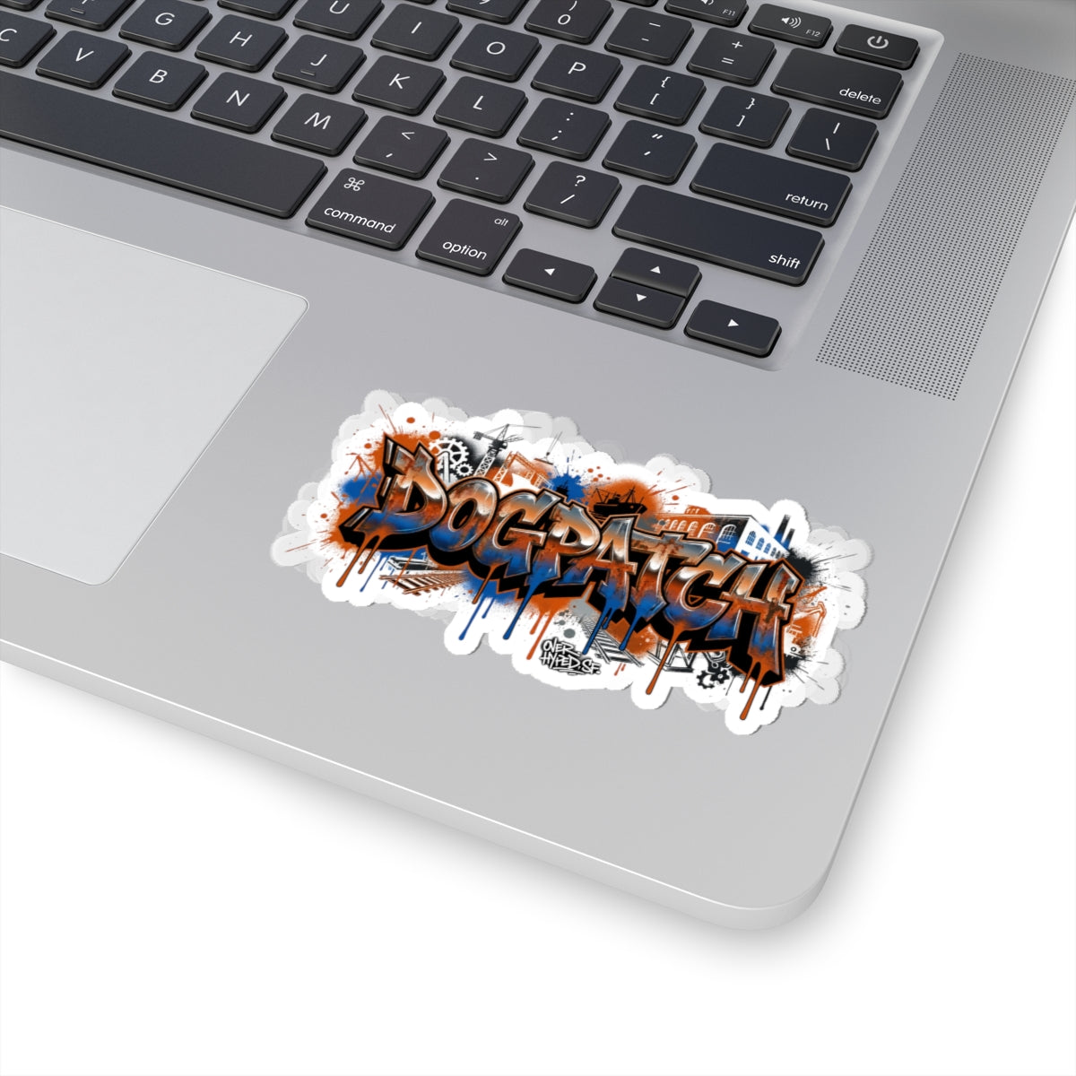 Dogpatch Graffiti Sticker — Urban Street Art Kiss-Cut Sticker