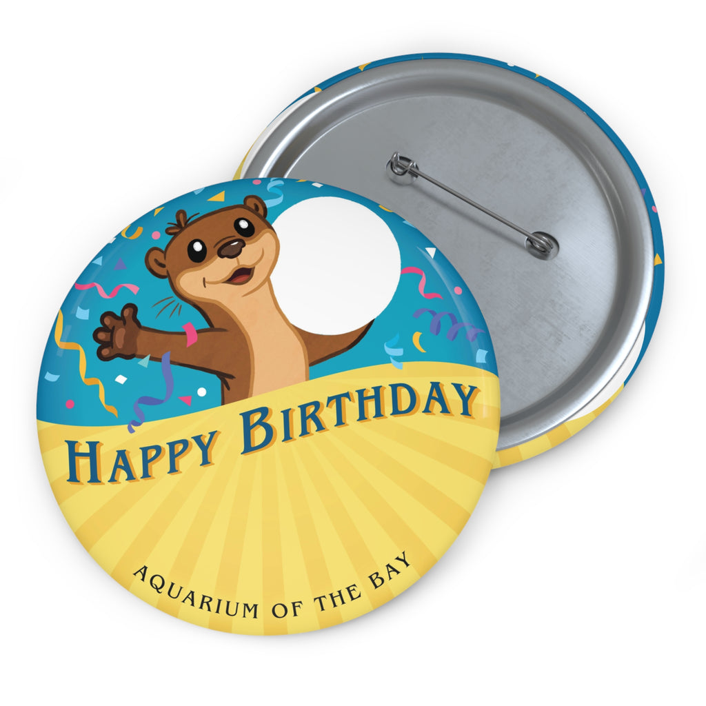 Happy Birthday Aquarium Otter Confetti