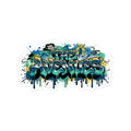 Graffiti 'The Avenues' Kiss-Cut Sticker – Urban Street Art Laptop Decal