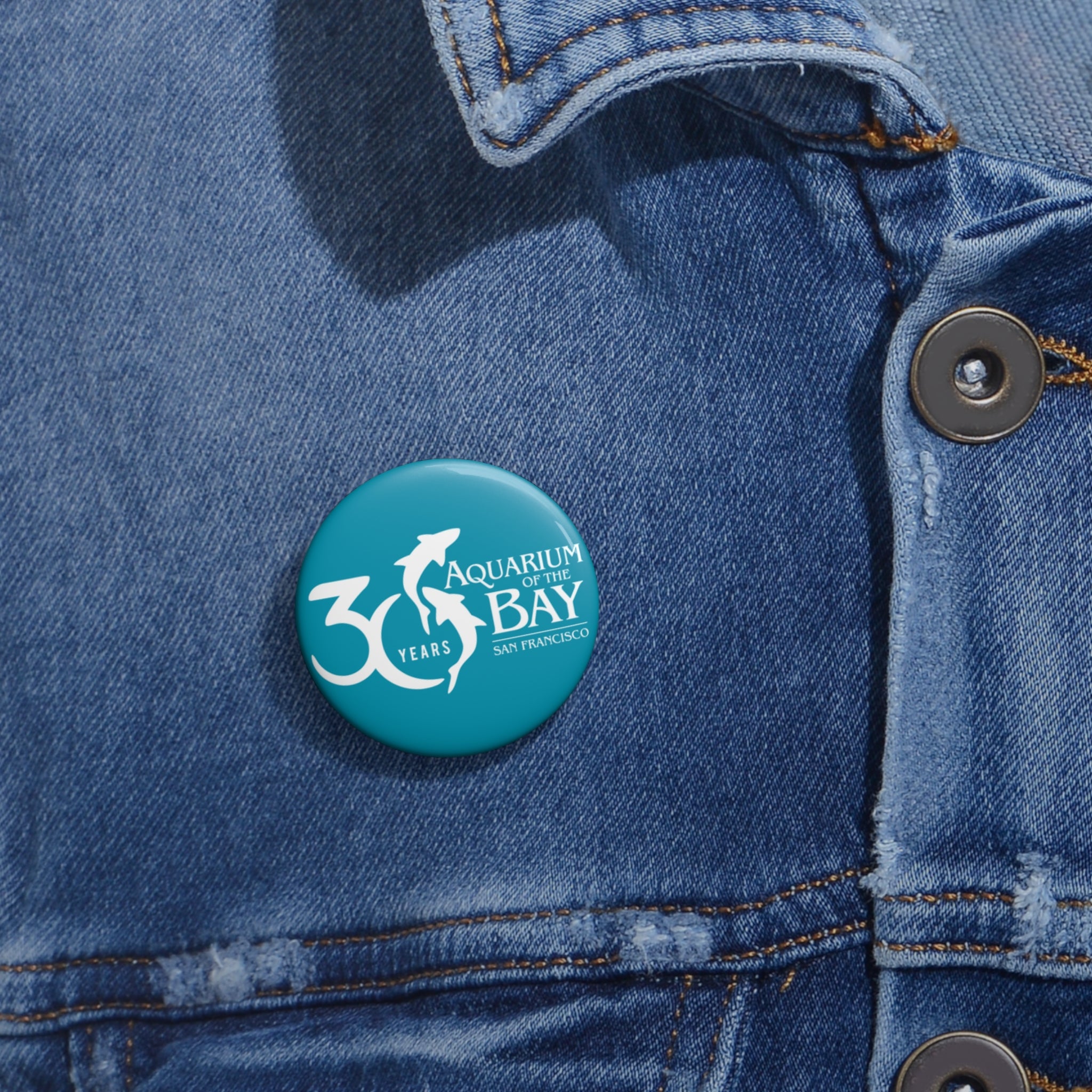'30 Years Aquarium of the Bay' Commemorative Badge