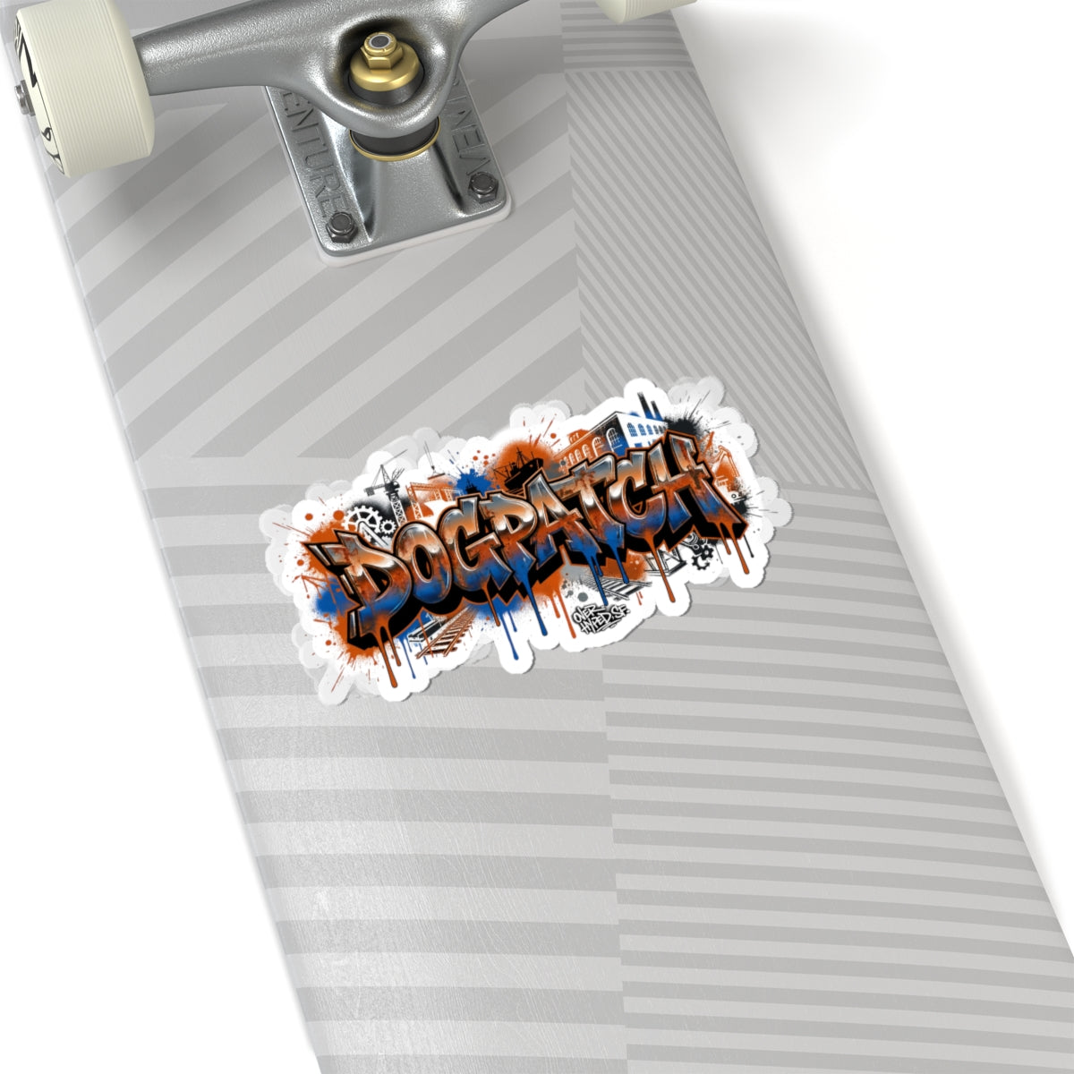 Dogpatch Graffiti Sticker — Urban Street Art Kiss-Cut Sticker