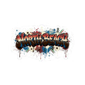 North Beach Graffiti Sticker — Kiss-Cut Waterproof Laptop Decal